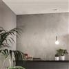 Ondaluce Lampada a sospensione ROCK in cemento Bianco e vetro soffiato D10 cm 1 Luce