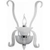 LIBEROSHOPPING Lampada da parete 1 luce in vetro 1xE14 40W MANON Bianco Latte