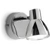 LIBEROSHOPPING Lampada da parete faretto 11 cm LED 3W 3000K diffusori orientabili PUNTO a 1 luce
