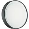 Ondaluce Lampada LED plafoniera da esterno Antracite D25 - AIDI 15W IP65