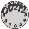 LIBEROSHOPPING Orologio rotondo moderno D30 BUTTERFLY in legno laminato RSN