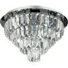 Ondaluce Lampada plafoniera D40cm 9 luci G9 - CASTLE Silver