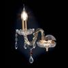 Ondaluce Lampadario applique 12 cm in cristallo DALLAS a 1 luce ORO