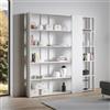 Itamoby Libreria 178x204h cm a parete in legno Bianco frassino - KATO D