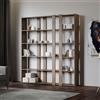 Itamoby Libreria 178x204h cm in legno Noce con 6 ripiani - KATO A