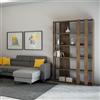 Itamoby Libreria con 6 ripiani in legno Noce 120x204h cm - KATO B SMALL