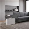 LIBEROSHOPPING Panca con ruote allungabile fino a 300 cm ELIA Bianco Frassino