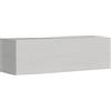 Itamoby Pensile TV a ribalta con foro passacavi Isoka 133 cm Bianco Frassino