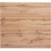 LIBEROSHOPPING Piano quadrato per tavolo in laminato 80x80 cm Rovere Nodato