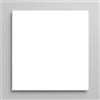LIBEROSHOPPING Piano Tavolo Quadrato bar da esterno in HPL Bianco 80x80 cm