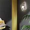 Ondaluce Plafoniera Led GALAXY 60x65 cm in metallo Oro e diffusore in acrilico