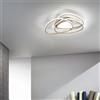 Ondaluce Plafoniera Led ROSE dimmerabile in metallo verniciato Oro D76 cm