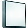 Ondaluce Plafoniera per esterni 30x30 cm in Abs Antracite PICCA