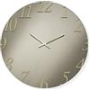 LIBEROSHOPPING Orologio D60 cm rotondo in cristallo Bronzo e numeri Oro - AUSTIN
