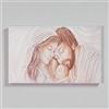 LIBEROSHOPPING Quadro in tela 50x100 cm tema Natività con particolari a rilievo