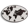LIBEROSHOPPING Orologio da parete in legno laminato PLANISFERO2 70x45 cm RSN