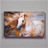 LIBEROSHOPPING Quadro in vetro temperato 100x60 cm moderno - Cavallo di fuoco