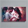 LIBEROSHOPPING Quadro in vetro temperato 100x60 cm moderno - Famiglia