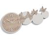 LIBEROSHOPPING Orologio da parete legno laminato moderno 80x40 TTE - FARFALLE 2