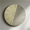 LIBEROSHOPPING Orologio da parete MACK rotondo D60 cm bicolore Bronzo e Oro