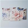 LIBEROSHOPPING Quadro stampa su tela a TRIS 70x140 cm telaio in legno con disegno floreale Rosa