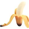 Ngbbby Simulazione Giocattolo antistress a banana, Giocattoli da spremere in plastica morbida da 5, 9 pollici, Simpatico giocattolo da spremere antistress alla frutta, Giocattoli di soccorso portatili Adulti