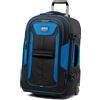 Travelpro Tpro Bold 2.0 - Rullo espandibile da 63 cm, Blu/nero, Checked-Medium 25-Inch, Bold - Bagaglio verticale espandibile Rollaboard Softside