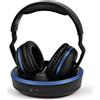 Meliconi HP COMFORT cuffia e auricolare Cuffie Wireless A Padiglione MUSICA Nero, Blu