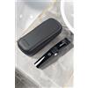 Kocos EROS 2 HAIR CLIPPER+ CASE, Rasoio a lama piatta, Nero, Grigio, Acciaio inossidabile, Manopole, Batteria / USB, Ioni di litio (Li-ion)