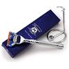Haryali London Set completo per rasatura: rasoio in acciaio inossidabile di design e supporto in acciaio inossidabile - Pfl