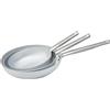 Baldassare Agnelli Set di tre pentole Agnelli ALMABATT01, in alluminio, colore argento
