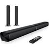 GarageRock Soundbar GarageRock per televisori, sistema audio 2-in-1 modulare con funzione automatica