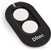 ditec Telecomando wireless Ditec ZEN 2C, frequenza 433,92 MHz, codice fisso, 2 canali, crittografia AES a 128 bit