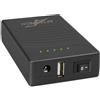 AFTERTECH Mini UPS, power bank, batteria al litio, 12 V, 3000 mAh, 36 Wh + uscita USB