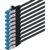 1CONN Cavo di rete CAT-6a, 10 metri, con connettori RJ-45 (cavo Ethernet/LAN)