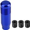 Yosoo Pomello del Cambio, Manopola del Cambio Manuale per Auto in Lega di Alluminio 8,5 Cm di Ricambio per Pomello del Cambio Versnellingspookknop Pomello del Cambio per Pomello del Cambio Jdm Rosso(blu)