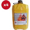 Tecno Air System Combustibile liquido petropur platinum 4 taniche da 18lt - totale di 72 litri