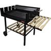Sandrigarden Barbecue a carbonella sandrigarden vigor circe con ruote 123x59x86 cm