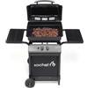 Sochef Barbecue a gas sochef pepito con cottura a pietra lavica 2 bruciatori - cod. g20723
