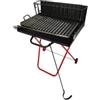 Arnold Barbecue a legna pieghevole arnold con griglia 91x48 cm