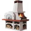 Palazzetti Barbecue a carbonella palazzetti parenzo 179x110x207 cm