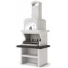 Palazzetti Barbecue a carbonella in cemento palazzetti balos 118x92x265 cm