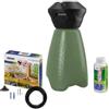 Kit geyser nebulizzatore antizanzare a batteria stocker 2l 2,5 bar 3,6v con disabituante florifens 250 ml