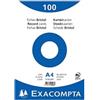Exacompta 10506E Cartoncini Bristol, 21x29 cm, Bianco