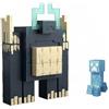 Mattel Minecraft Dungeons Set Figura Twisted Warden | Luci, suoni, attacco slam e personaggio Soul Corrupted Creeper con design pixelato, JMK46