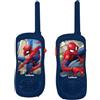 Lexibook Spiderman Walkie-Talkie, Clip da Cintura, Batteria, Rosso e Blu, TW11SPLXB