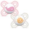 MAM Perfect Succhietto 0-2 mesi con porta ciuccio incluso, Rosa | Confezione sterilizzante portatile, Tettarella ultrasottile e flessibile, Silicone SkinSoft, Senza BPA/BPS