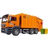 bruder 03760 Man TGS Camion Raccolta Rifiuti Spazzatura con 2 cassonetti