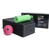 BLACKROLL Block Attrezzatura per massaggi Schwarz/Grün/Pink 30