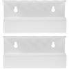 TOYANDONA 2 Set di Supporti da Parete in Acrilico per Freccette (6 Punte), | Porta freccette da parete con viti, tubi di espansione, base antiscivolo per piani di lavoro, organizer da parete